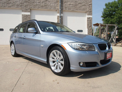 bmw 3 series 2011 lt  blue wagon 328xi gasoline 6 cylinders all whee drive automatic 80301