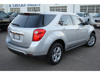 chevrolet equinox 2010 silver suv ls gasoline 4 cylinders front wheel drive automatic 78501