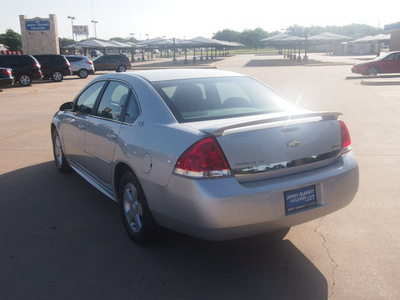 chevrolet impala 2009 silver sedan lt flex fuel 6 cylinders front wheel drive automatic 76049