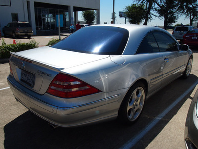 mercedes benz cl class 2002 silver coupe cl500 gasoline 8 cylinders rear wheel drive autostick 77065