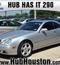 mercedes benz cl class 2002 silver coupe cl500 gasoline 8 cylinders rear wheel drive autostick 77065