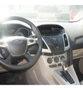 ford focus 2012 lt  blue sedan se flex fuel 4 cylinders front wheel drive automatic 79119