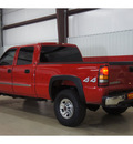 gmc sierra 2500hd 2005 red sle diesel 8 cylinders 4 wheel drive automatic 79110