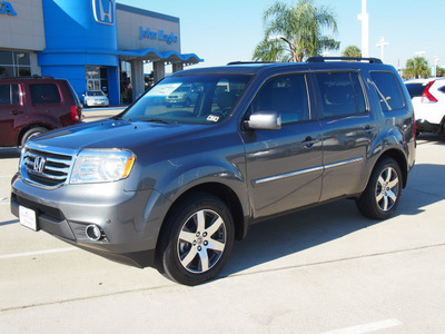 honda pilot 2012 dk  gray suv touring gasoline 6 cylinders front wheel drive automatic with overdrive 77065