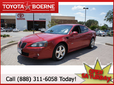 pontiac grand prix 2008 dk  red sedan gxp gasoline 8 cylinders front wheel drive automatic 78006