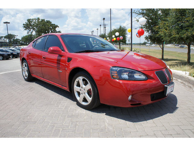 pontiac grand prix 2008 dk  red sedan gxp gasoline 8 cylinders front wheel drive automatic 78006