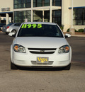 chevrolet cobalt 2009 white coupe lt gasoline 4 cylinders front wheel drive transmission 4 speed automatic 78224
