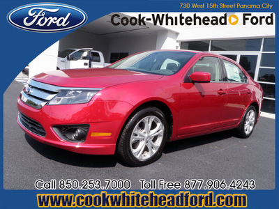 ford fusion 2012 red sedan se 4 cylinders automatic 32401