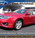 ford fusion 2012 red sedan se 4 cylinders automatic 32401
