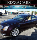 cadillac cts 2008 dk  red sedan awd gasoline 6 cylinders all whee drive automatic with overdrive 60546