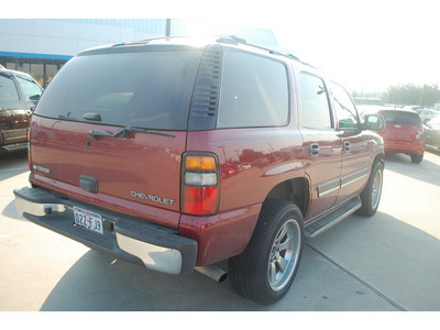 chevrolet tahoe 2005 red suv ls 8 cylinders automatic 77090