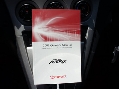 toyota matrix 2009 gray hatchback gasoline 4 cylinders front wheel drive automatic 76087