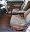 honda civic 2010 silver sedan lx gasoline 4 cylinders front wheel drive automatic 75080