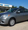 nissan versa 2012 dk  gray sedan 1 6 sv gasoline 4 cylinders front wheel drive automatic with overdrive 76011