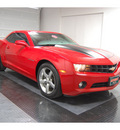 chevrolet camaro 2010 red coupe lt 6 cylinders 6 speed manual 77630