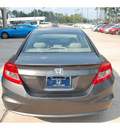 honda civic 2012 dk  gray coupe lx 4 cylinders automatic 77339