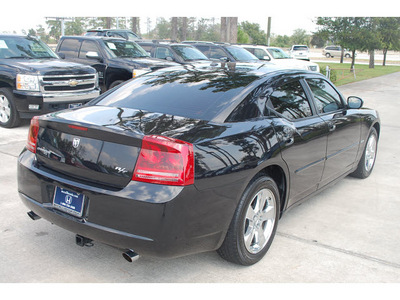 dodge charger 2007 black sedan rt 8 cylinders automatic 77339