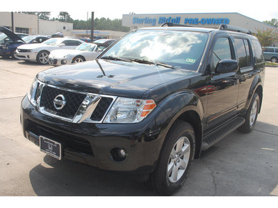 nissan pathfinder 2012 black suv le 6 cylinders automatic 77339