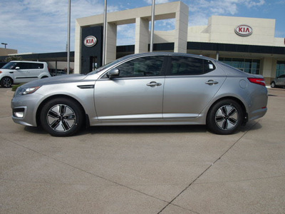 kia optima hybrid 2012 dk  gray sedan 4 cylinders automatic 75150