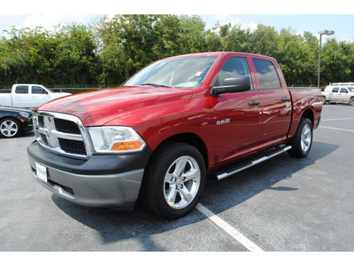 dodge ram 1500 2009 red gasoline 8 cylinders 2 wheel drive automatic with overdrive 77581