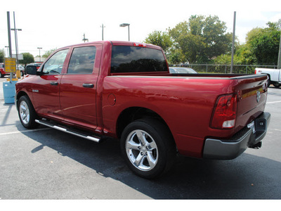 dodge ram 1500 2009 red gasoline 8 cylinders 2 wheel drive automatic with overdrive 77581