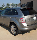 ford edge 2008 grey suv limited gasoline 6 cylinders front wheel drive automatic 77656