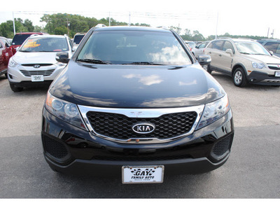 kia sorento 2012 black lx gasoline 6 cylinders front wheel drive automatic with overdrive 77539