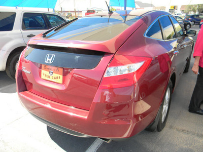 honda crosstour 2010 red wagon ex gasoline 6 cylinders front wheel drive automatic 79936