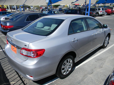 toyota corolla 2011 silver sedan gasoline 4 cylinders front wheel drive automatic 79936