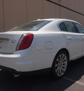 lincoln mks 2010 white sedan nav,moon,lthr,alloys gasoline 6 cylinders all whee drive automatic 07012