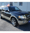 ford expedition el 2010 black suv king ranch 8 cylinders automatic 78028
