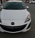 mazda mazda3i 2011 white sedan sport gasoline 4 cylinders front wheel drive automatic 79936