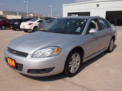 chevrolet impala 2011 silver sedan lt fleet flex fuel 6 cylinders front wheel drive automatic 77375