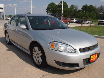 chevrolet impala 2011 silver sedan lt fleet flex fuel 6 cylinders front wheel drive automatic 77375