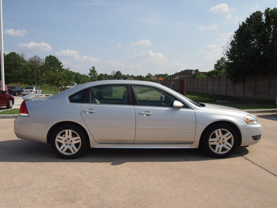 chevrolet impala 2011 silver sedan lt fleet flex fuel 6 cylinders front wheel drive automatic 77375