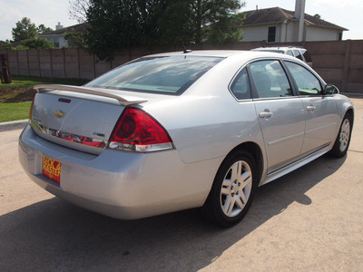 chevrolet impala 2011 silver sedan lt fleet flex fuel 6 cylinders front wheel drive automatic 77375