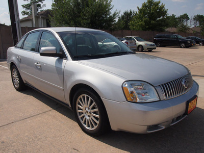 mercury montego 2005 silver sedan luxury gasoline 6 cylinders front wheel drive automatic 77375