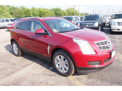 cadillac srx 2012 red luxury collection 6 cylinders automatic 77074