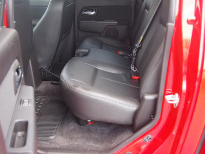 gmc canyon 2010 red slt 5 cylinders automatic 77074