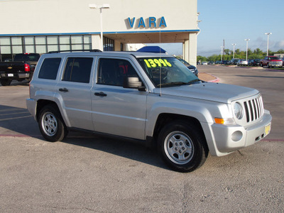 jeep patriot 2010 silver suv sport x 4 cylinders automatic 78224