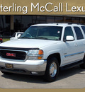 gmc yukon 2002 white suv slt 8 cylinders automatic with overdrive 77074