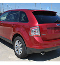 ford edge 2007 red suv sel pl awd gasoline 6 cylinders all whee drive 6 speed automatic 78233