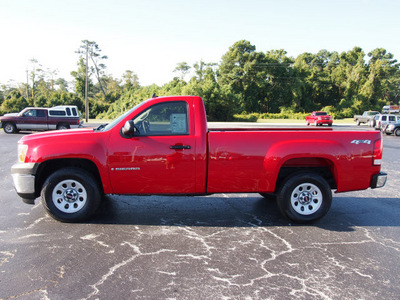 gmc sierra 1500 2007 red pickup truck work truck gasoline 8 cylinders 4 wheel drive automatic with overdrive 28557