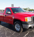 gmc sierra 1500 2007 red pickup truck work truck gasoline 8 cylinders 4 wheel drive automatic with overdrive 28557