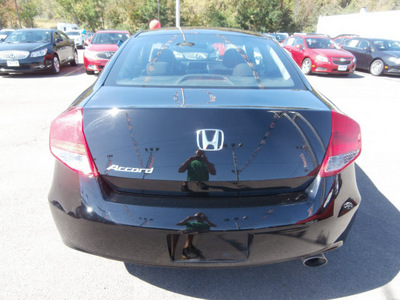 honda accord 2012 black coupe ex 4 cylinders 5 speed with overdrive 13502