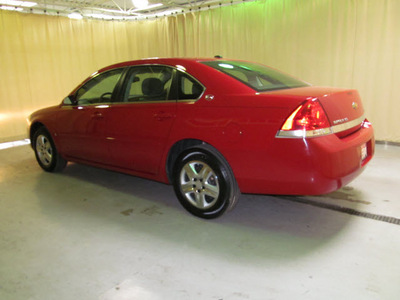 chevrolet impala 2007 red sedan ls flex fuel 6 cylinders front wheel drive automatic 44883