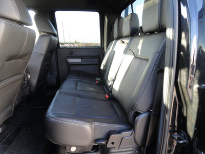 ford f 350 super duty 2011 black fx4 lariat biodiesel 8 cylinders 4 wheel drive shiftable automatic 60915