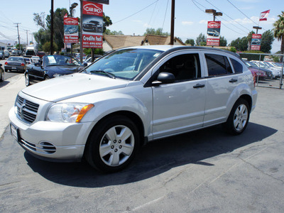 dodge caliber 2007 silver hatchback sxt gasoline 4 cylinders front wheel drive automatic 92882