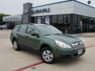 subaru outback 2013 green wagon 2 5i gasoline 4 cylinders all whee drive cont  variable trans  76205