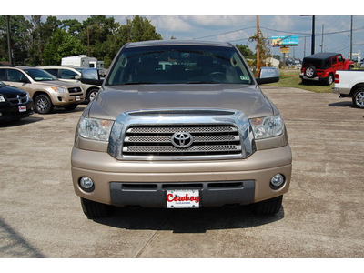 toyota tundra 2007 lt  brown limited 8 cylinders automatic with overdrive 77662